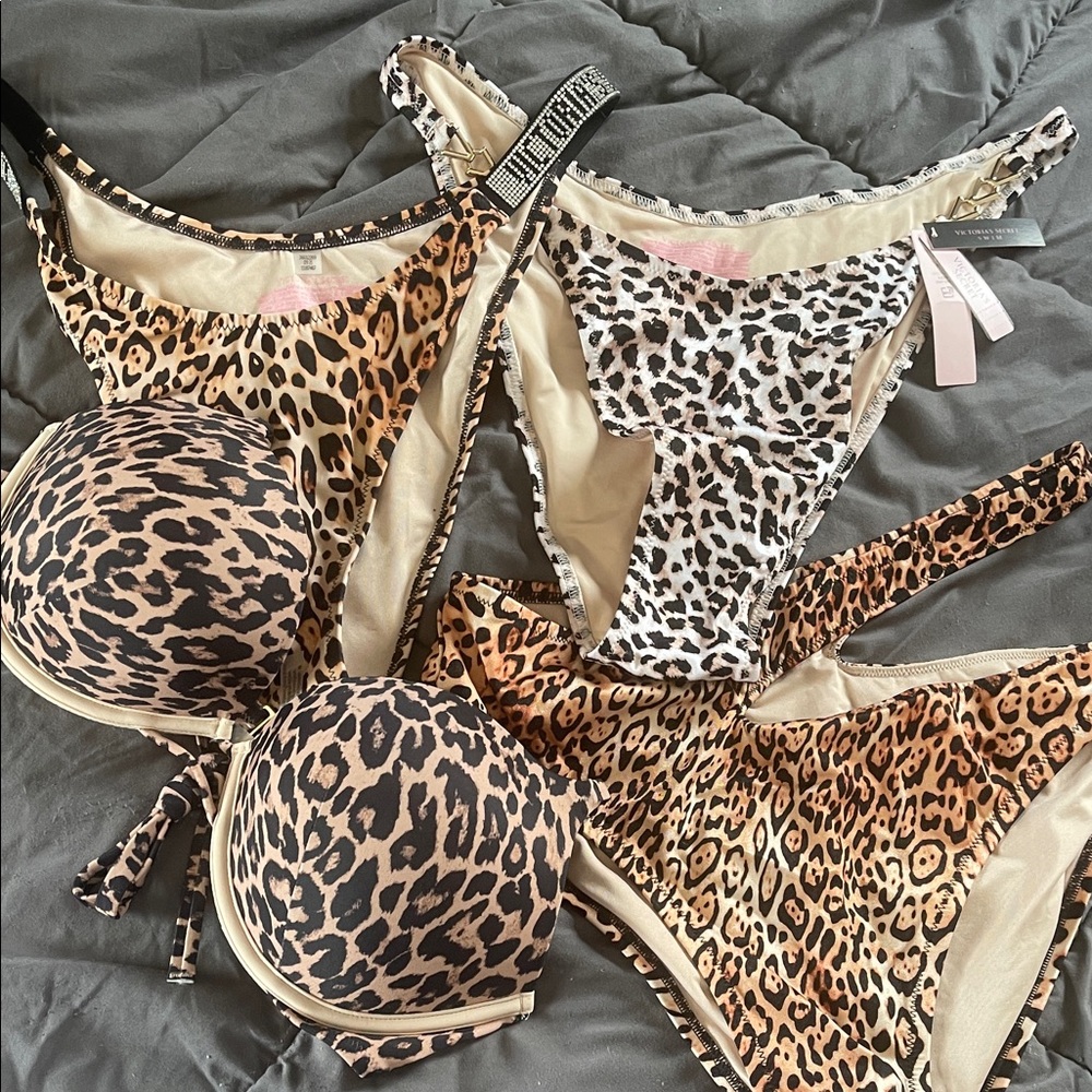 Victoria's Secret Leopard Print Bikini Set